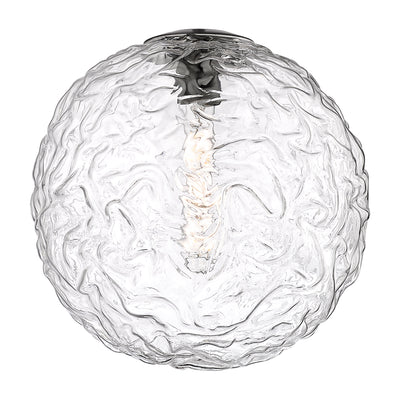Barrington Glass Brushed Brass Finish Globe