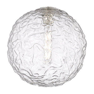 Barrington Glass Brushed Brass Finish Globe