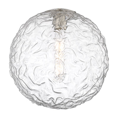 Barrington Glass Brushed Brass Finish Globe