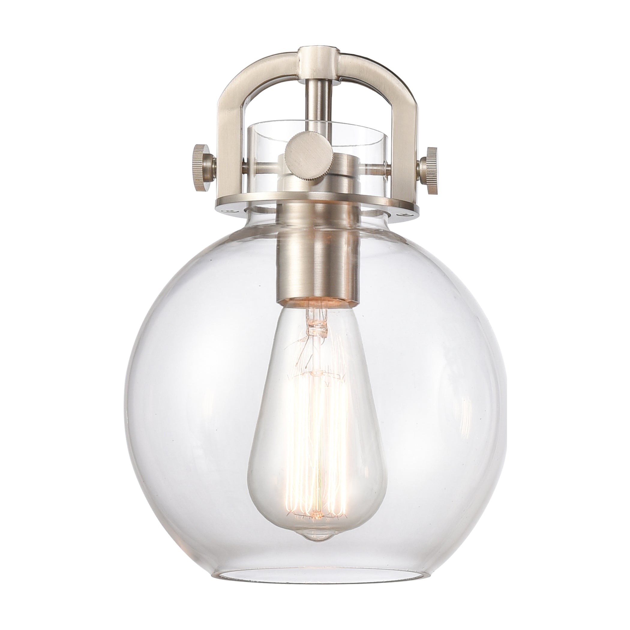 Downtown Urban Glass Sphere Metal Frame