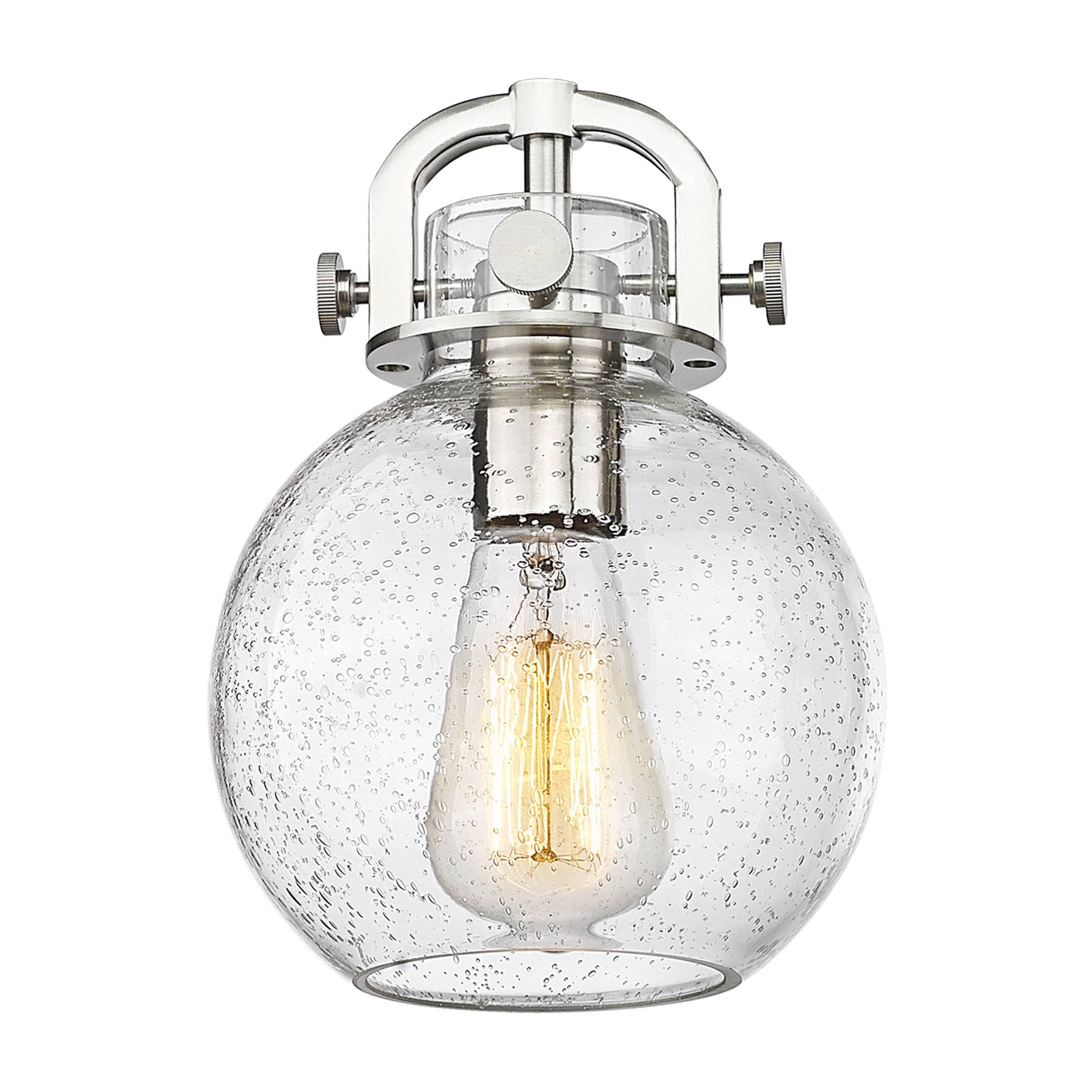 Downtown Urban Glass Sphere Metal Frame