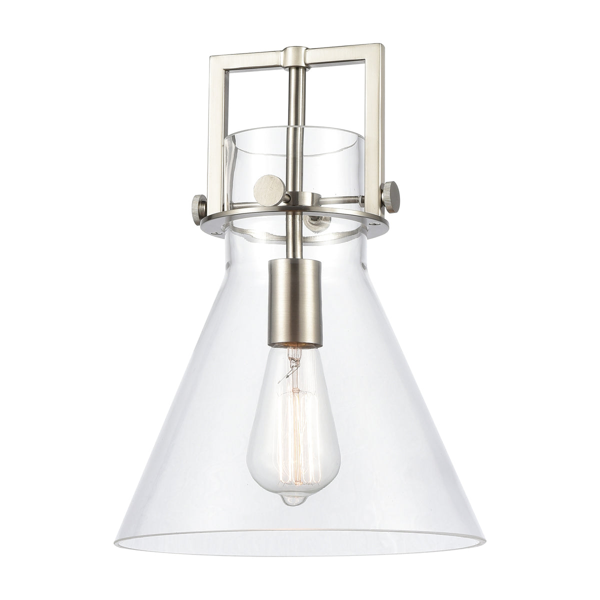 Newton Cone 10-Inch Replacement Glass Shade 11-Inch High