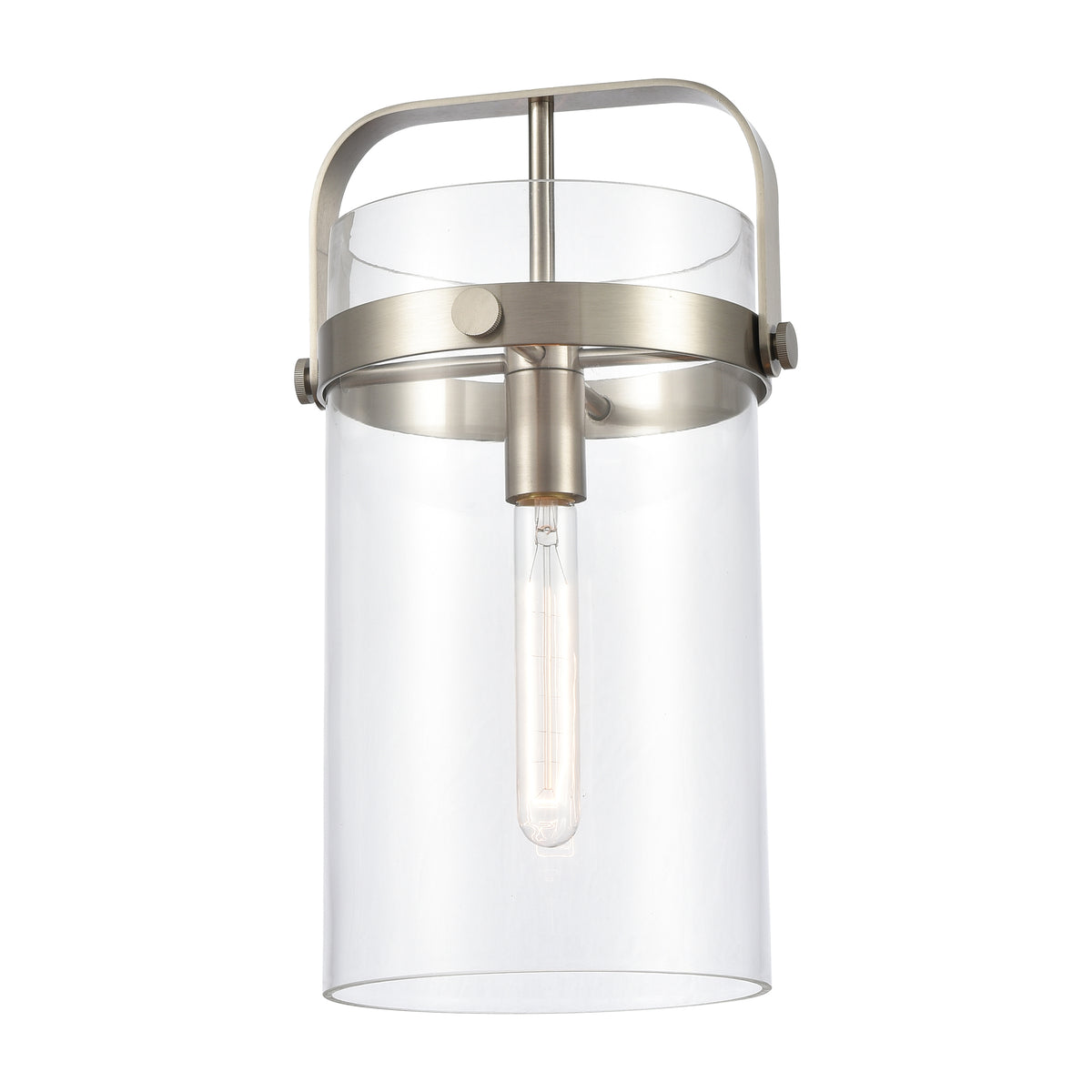 Pilaster 8-Inch Cylinder Replacement Glass Shade