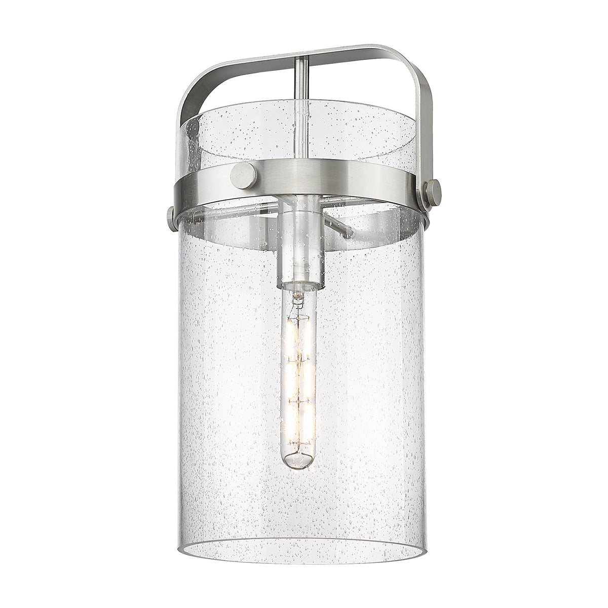 Pilaster 8-Inch Cylinder Replacement Glass Shade