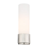 Bolivar 3.5-Inch Cylinder Replacement Glass Shade 12-Inch High