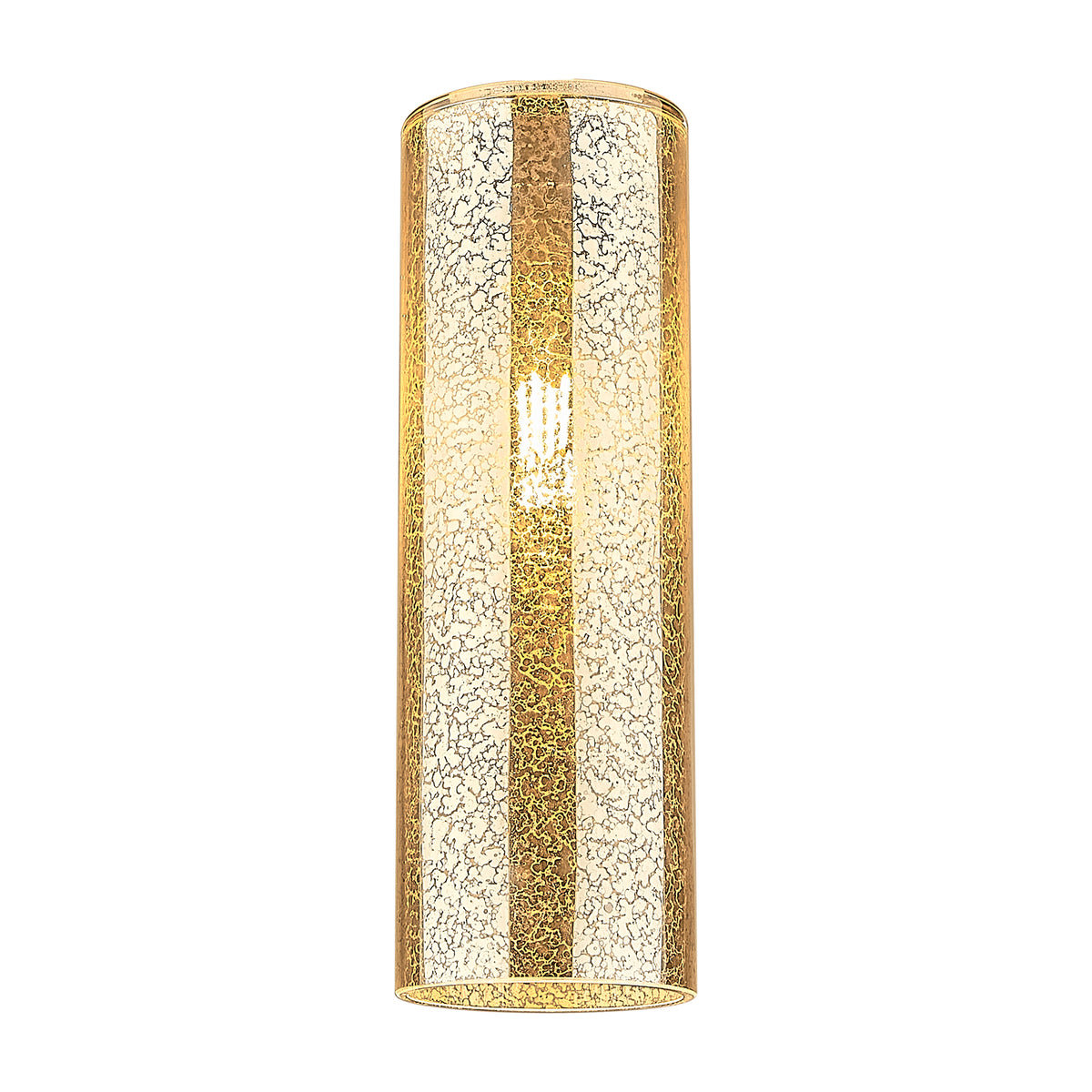 Crown Point 3.875-Inch Cylinder Replacement Glass Shade 12-Inch High