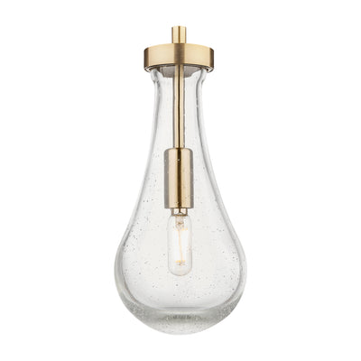 Downtown Urban Glass Pendant Teardrop