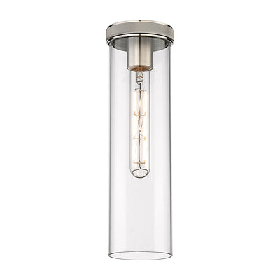 Downtown Urban Glass Cylinder Metal Frame