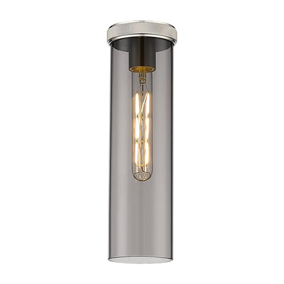 Downtown Urban Glass Cylinder Metal Frame