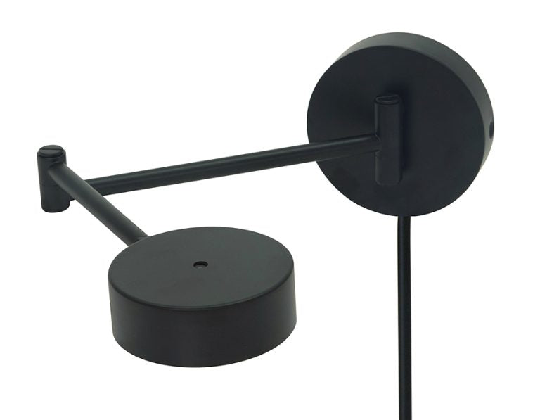 8.5-inch Generation Black Wall Swing Lamp