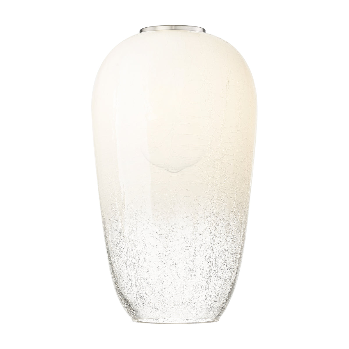 Brookhaven Flute 7-Inch Globe Replacement Glass Shade 7 x 12-Inch Shade