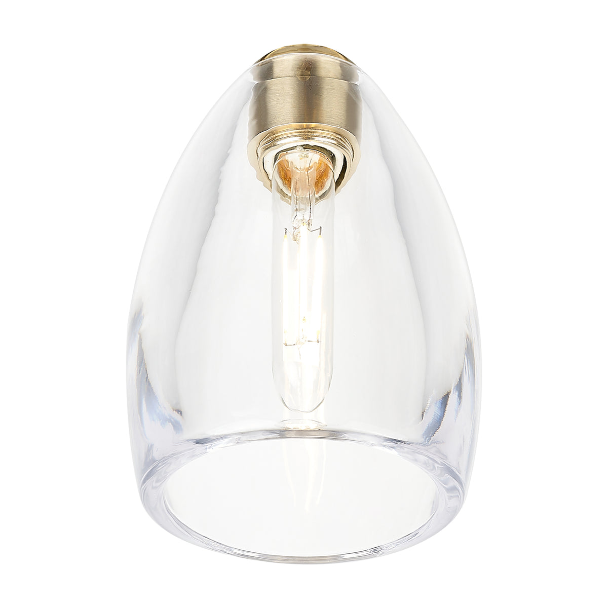 Hudson 6-Inch Globe Replacement Glass Shade 12.375-Inch High