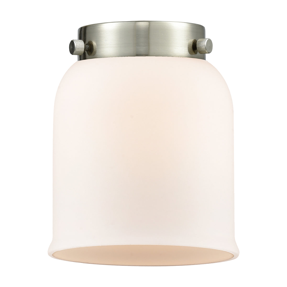 Bell 5-Inch Replacement Glass Shade 5.75-Inch High 3.25-Inch Top Shade Opening