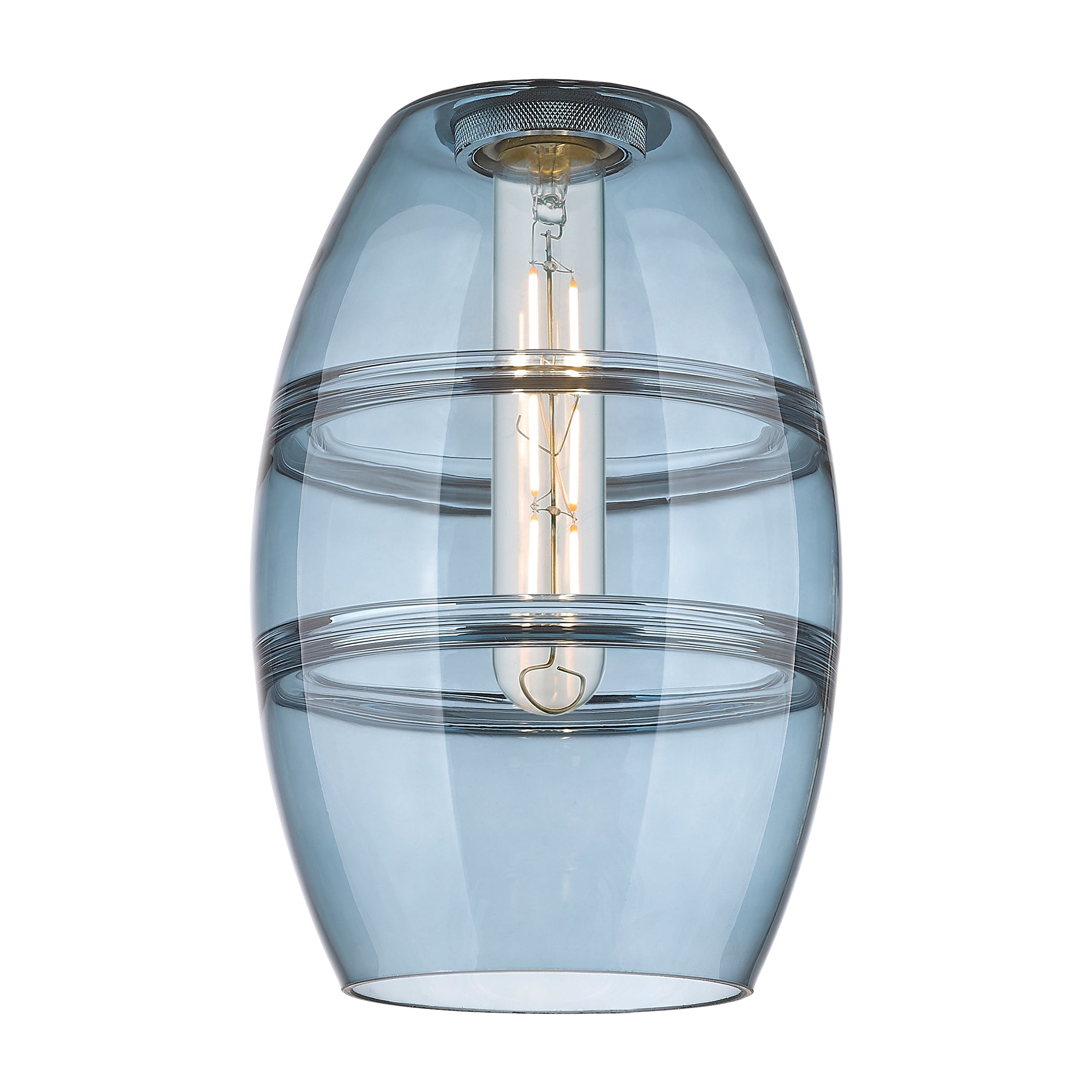 Ballston Glass 6 Inch Art Deco Pendant