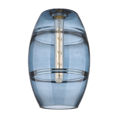 Ballston Glass Art Deco 8 Inch Diameter