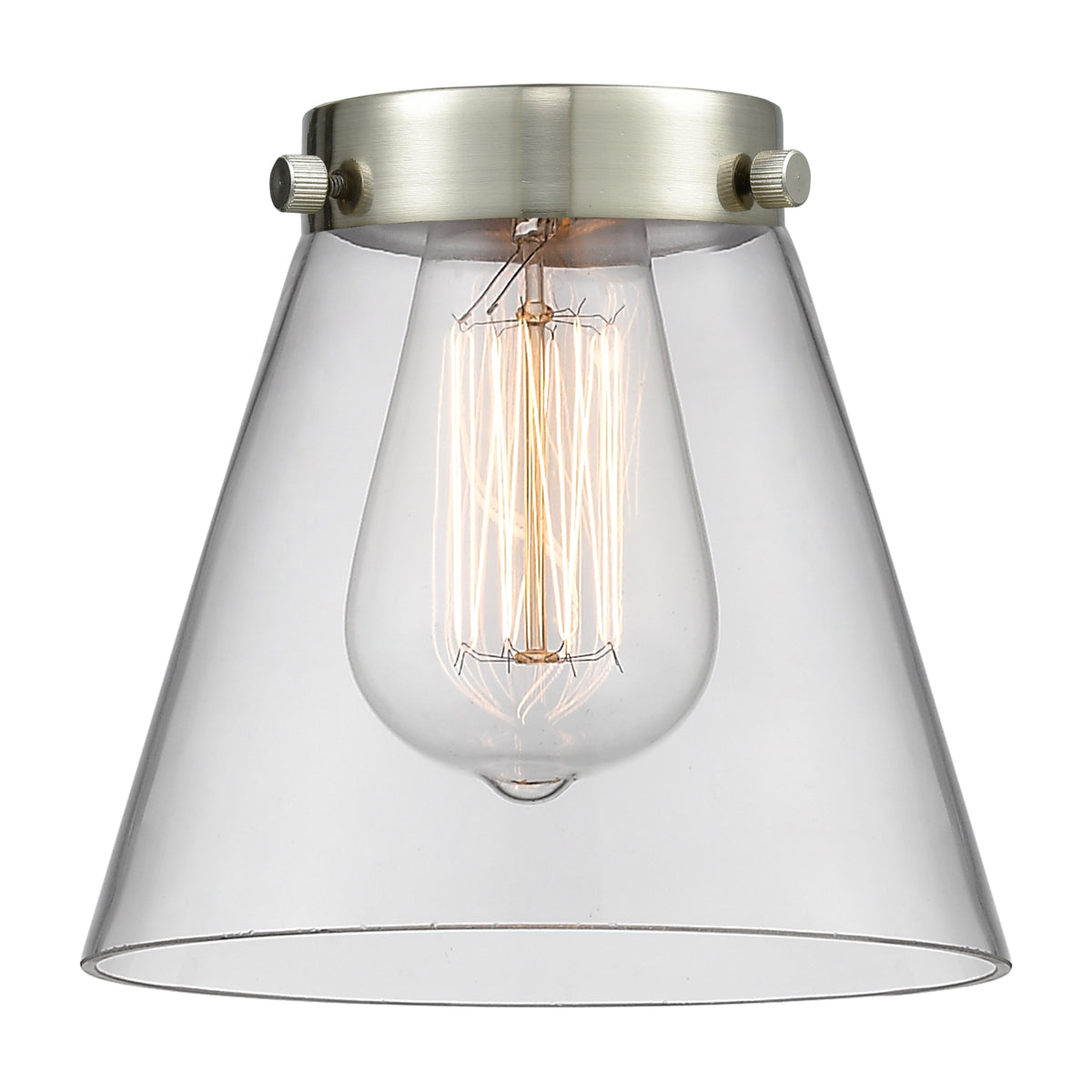 Cone 6.25-Inch Replacement Glass Shade Damp-Location Rated