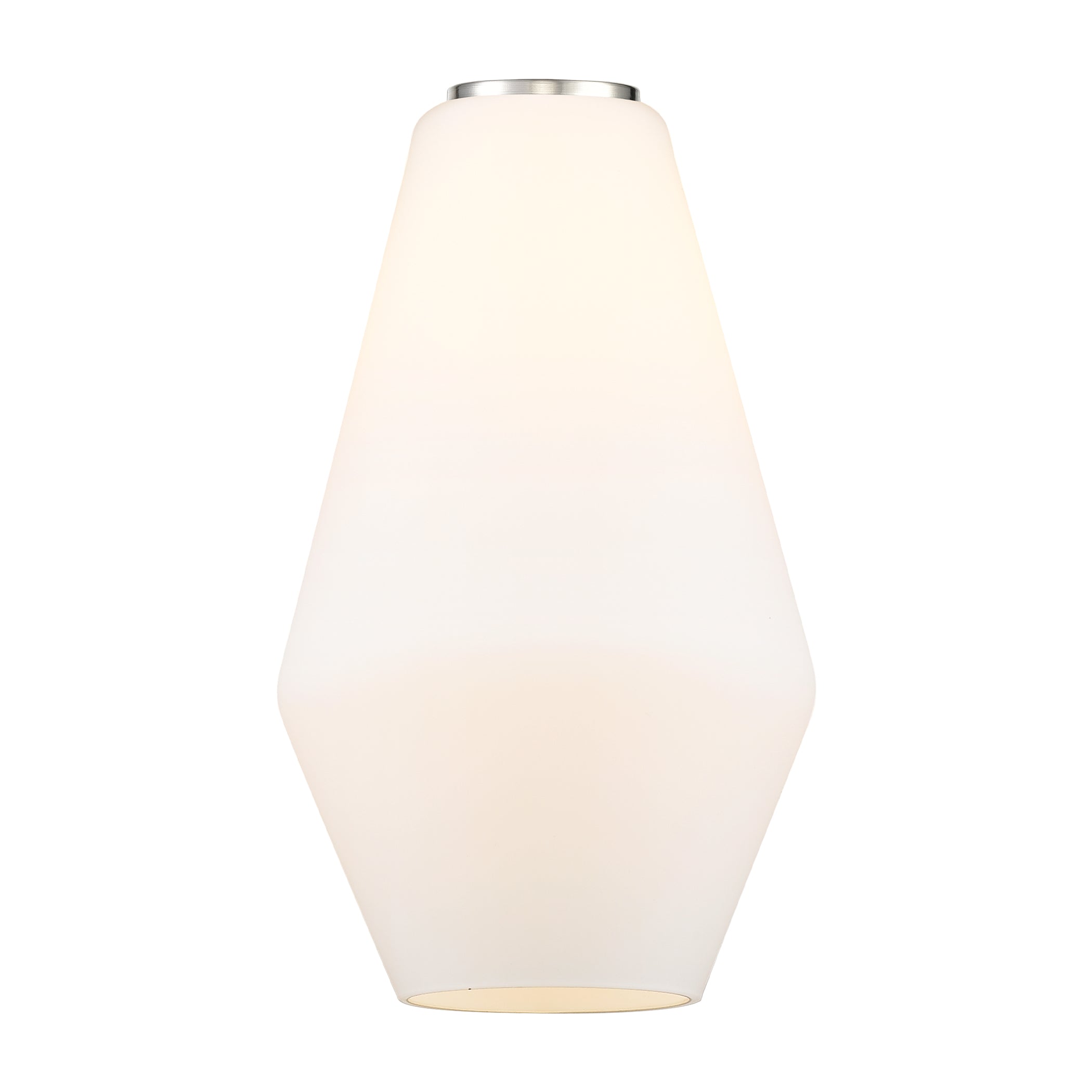 Ballston Glass 7 Inch Steel Fixture