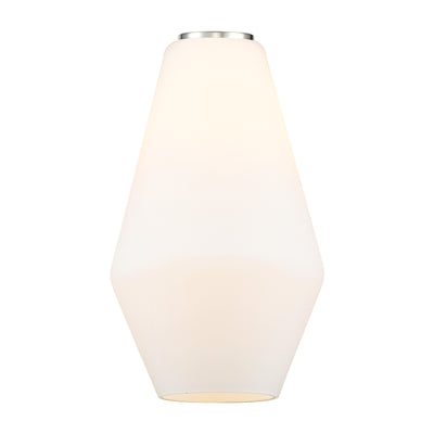 Ballston Glass 7 Inch Steel Fixture