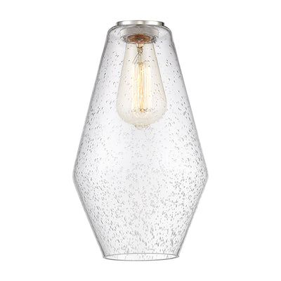 Ballston Glass 7 Inch Steel Fixture