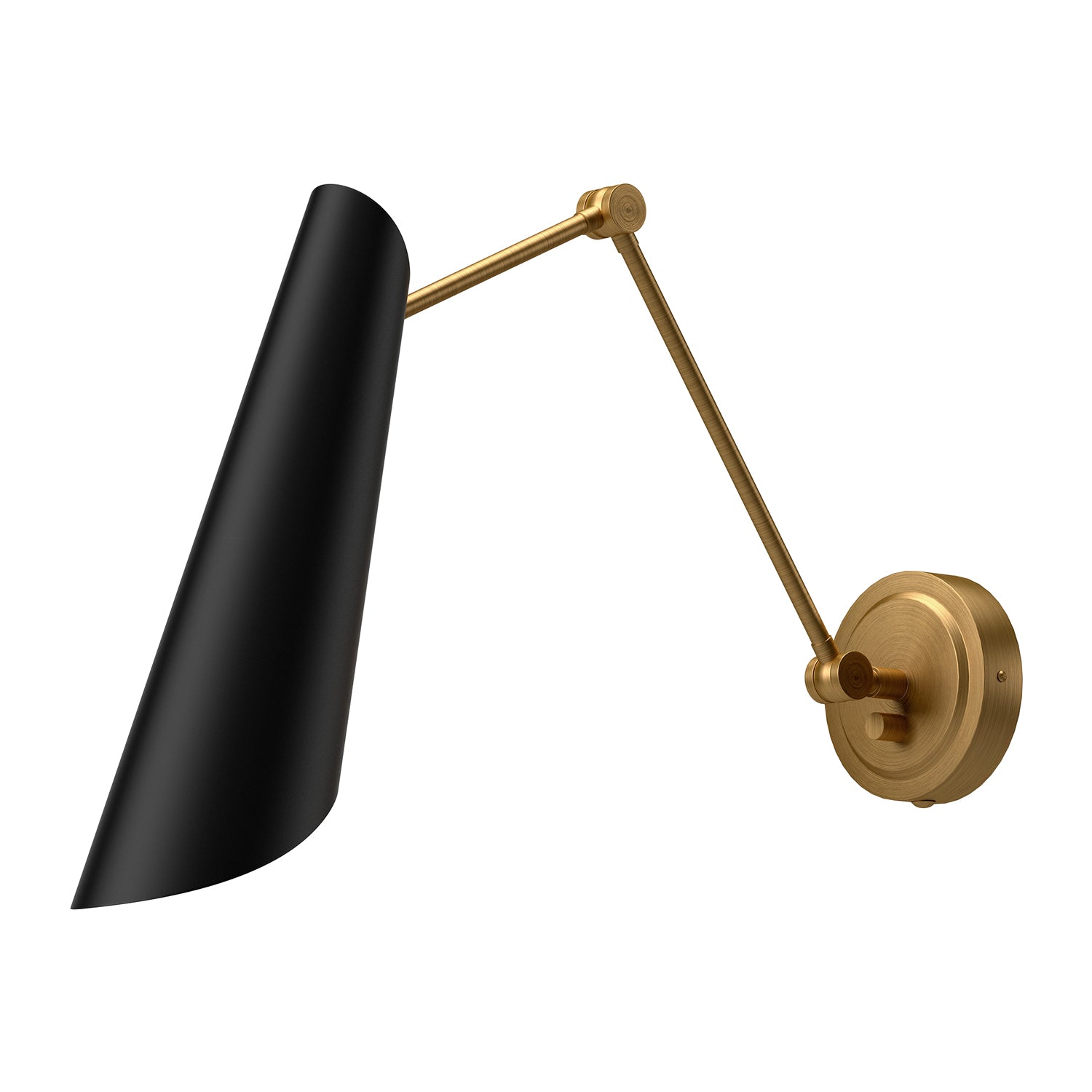 Gabriel 4-in Steel Vanity Light