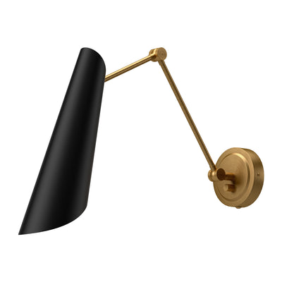 Gabriel 4-in Steel Vanity Light