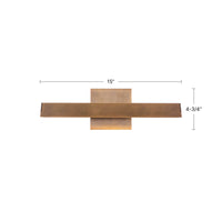 Galleria 15-in Aluminum Wall Sconce