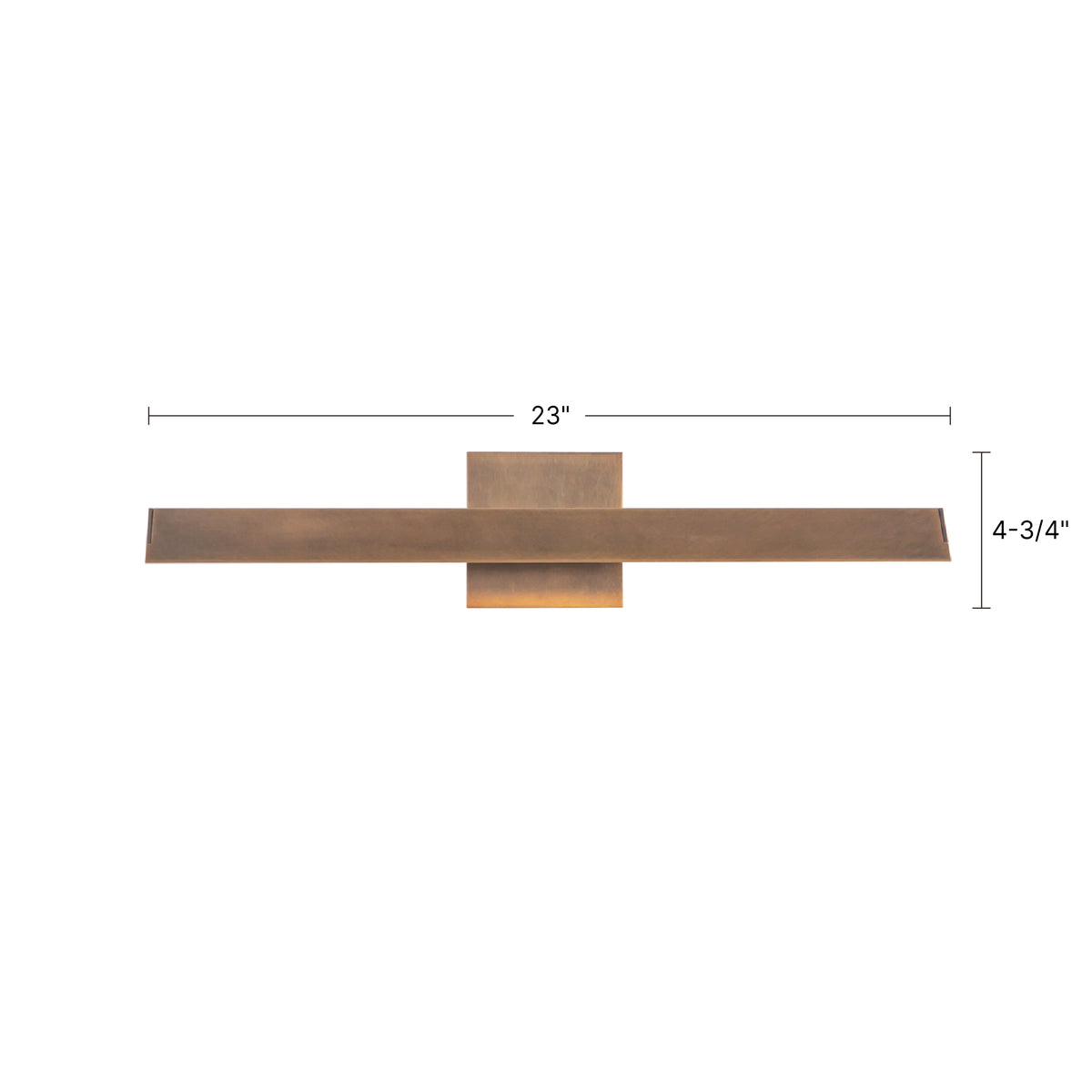 Galleria 23-in Aluminum Wall Sconce