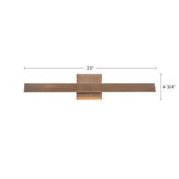 Galleria 23-in Aluminum Wall Sconce