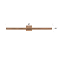 Galleria 37-in Aluminum Wall Sconce