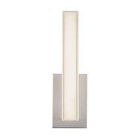 Garland 15-in Aluminum Steel Acrylic Wall Sconce