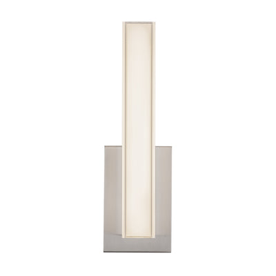 Garland 15-in Aluminum Steel Acrylic Wall Sconce