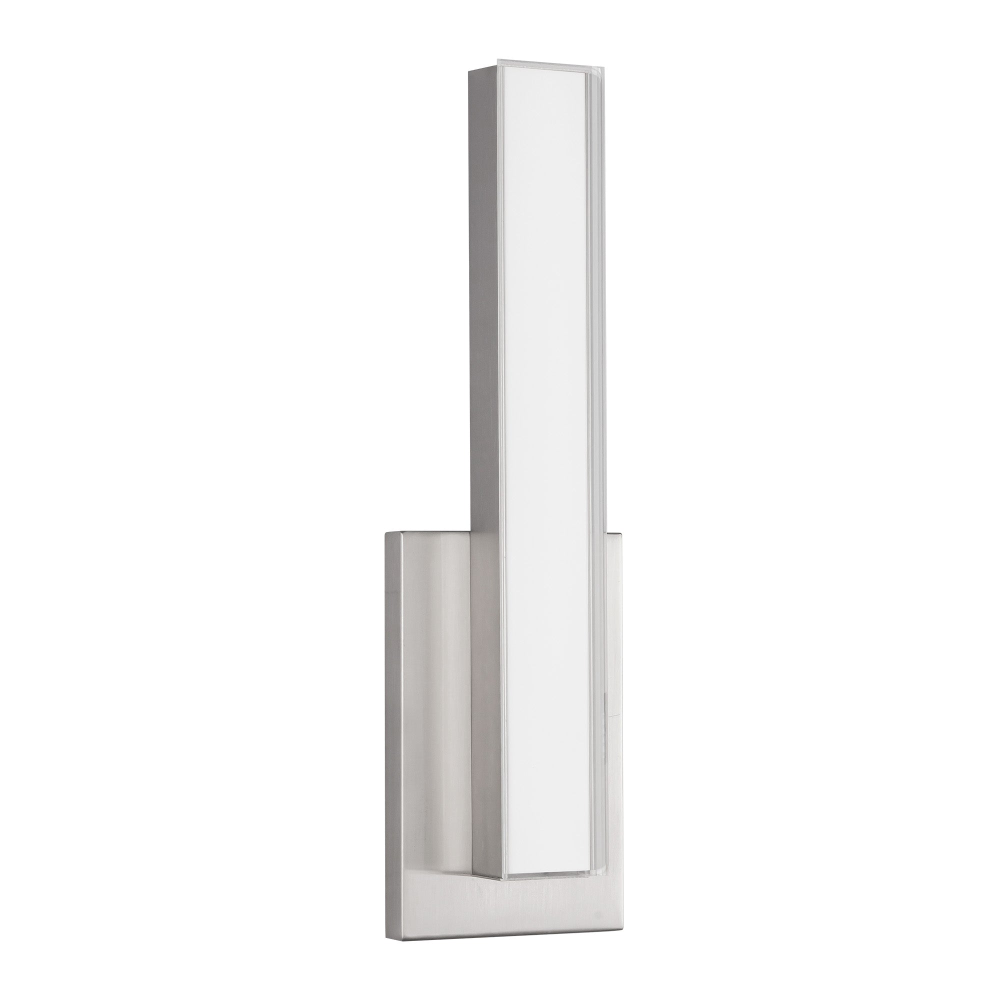 Garland 15-in Aluminum Steel Acrylic Wall Sconce