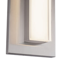 Garland 15-in Aluminum Steel Acrylic Wall Sconce