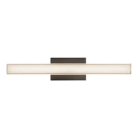 Garland 24-in Aluminum Steel Acrylic Wall Sconce