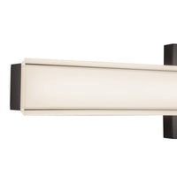 Garland 24-in Aluminum Steel Acrylic Wall Sconce
