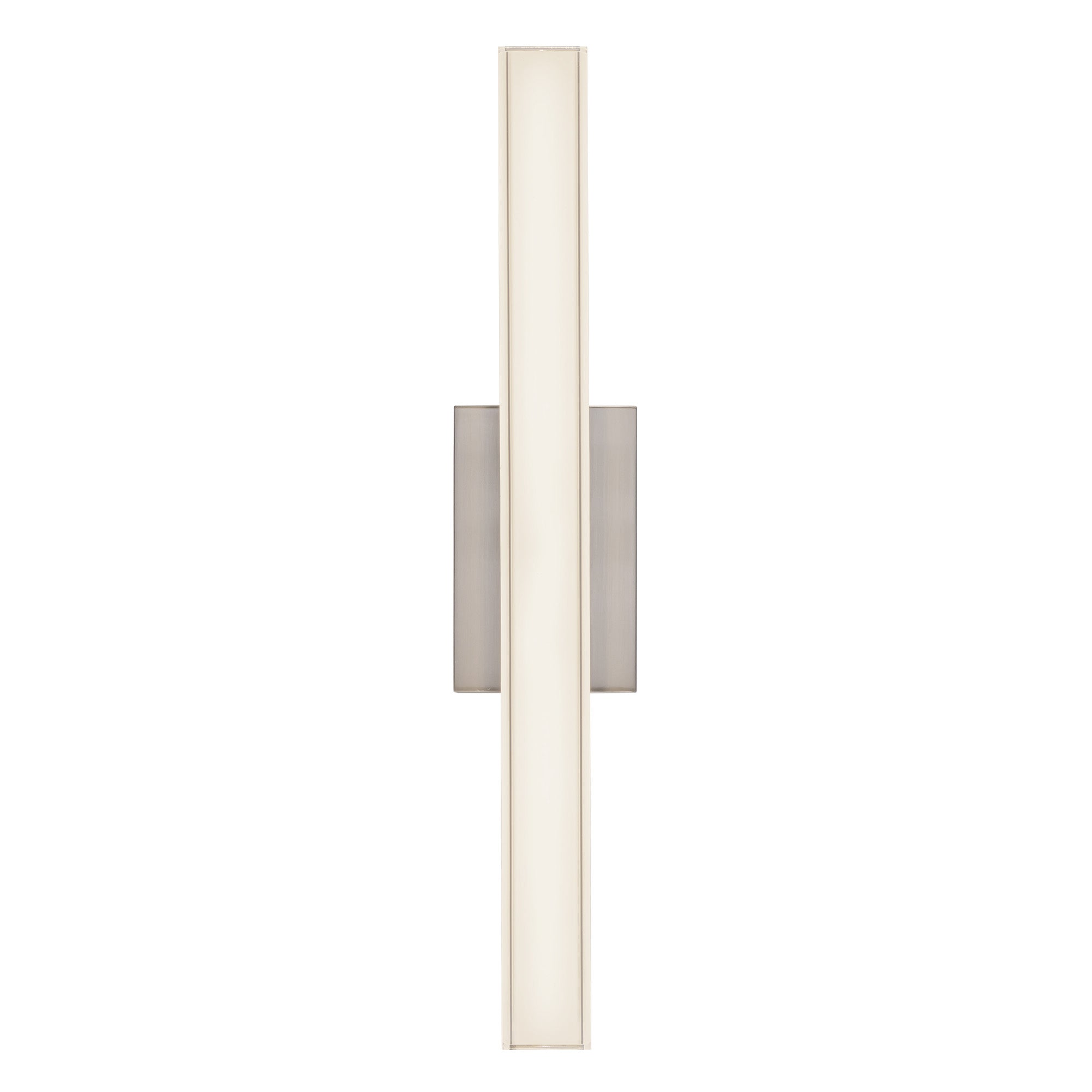 Garland 24-in Aluminum Steel Acrylic Wall Sconce