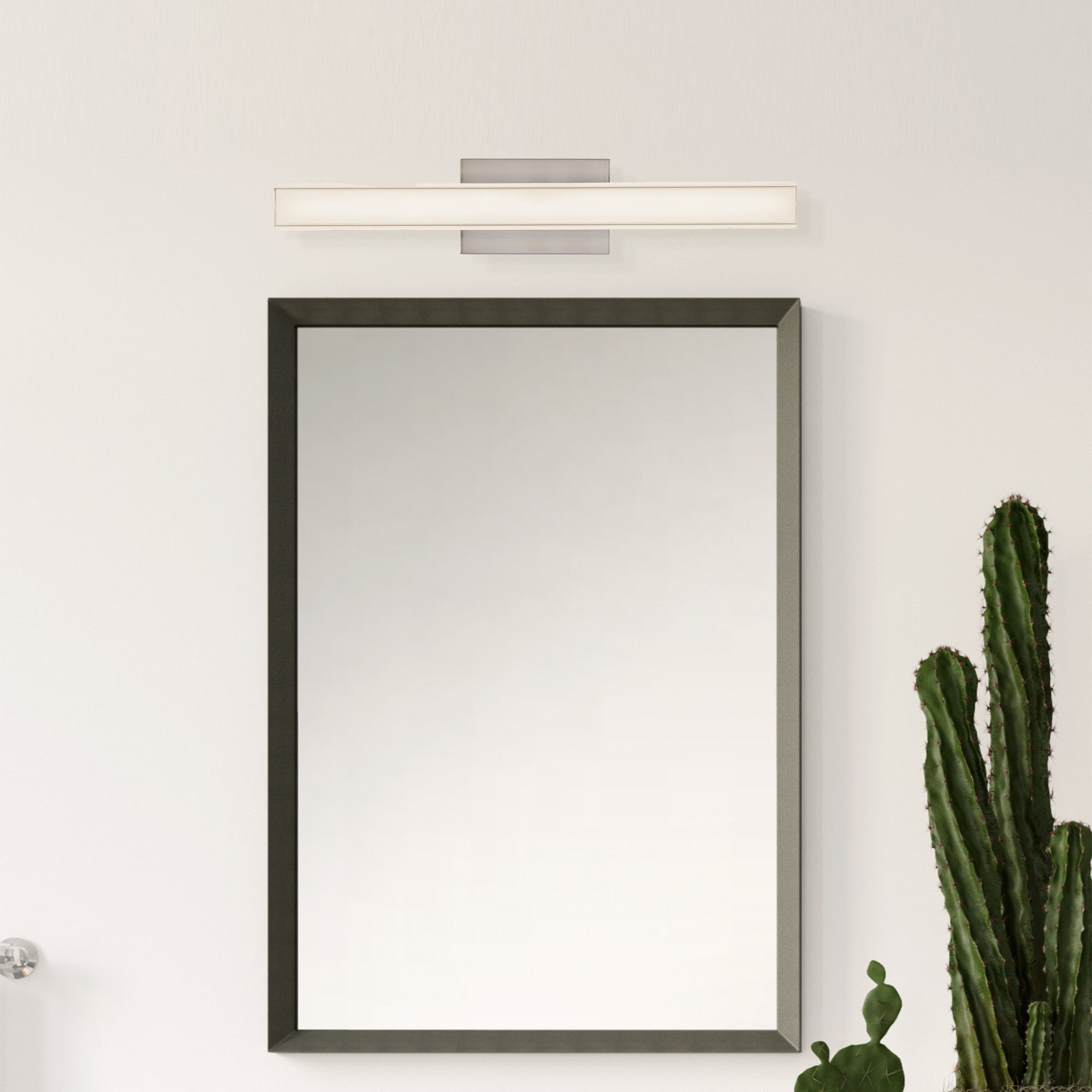 Garland 24-in Aluminum Steel Acrylic Wall Sconce