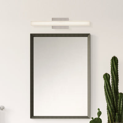 Garland 24-in Aluminum Steel Acrylic Wall Sconce