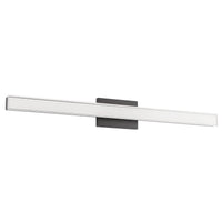 Garland 36-in Aluminum Steel Acrylic Wall Sconce