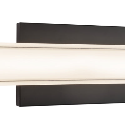 Garland 36-in Aluminum Steel Acrylic Wall Sconce