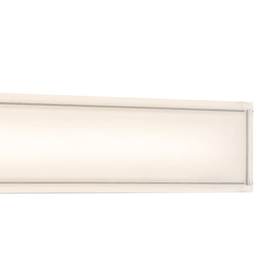 Garland 36-in Aluminum Steel Acrylic Wall Sconce