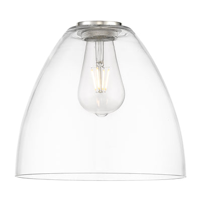 Ballston Glass 9 Inch Steel Design