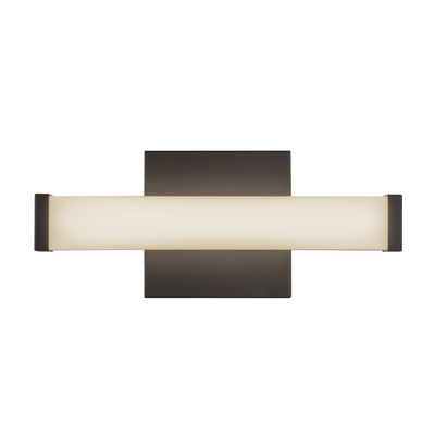 Geri 12-in Aluminum Steel Acrylic Wall Sconce