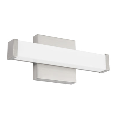 Geri 12-in Aluminum Steel Acrylic Wall Sconce
