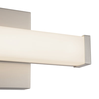 Geri 12-in Aluminum Steel Acrylic Wall Sconce