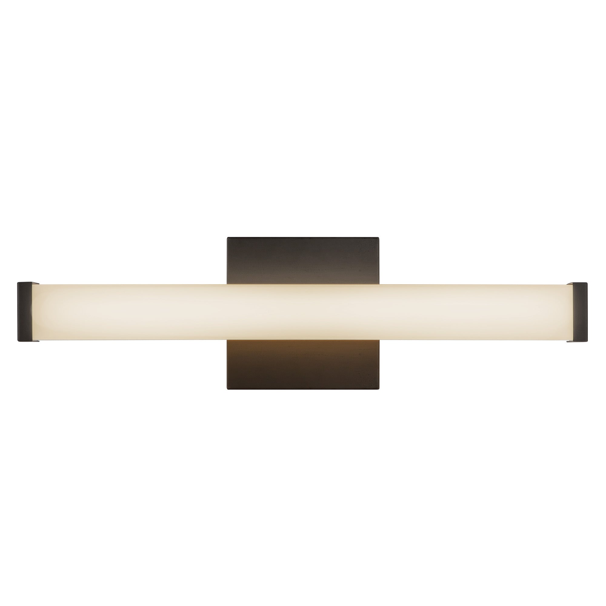 Geri 18-in Aluminum Steel Acrylic Wall Sconce