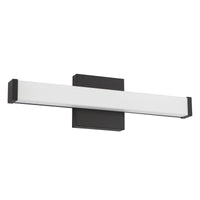 Geri 18-in Aluminum Steel Acrylic Wall Sconce