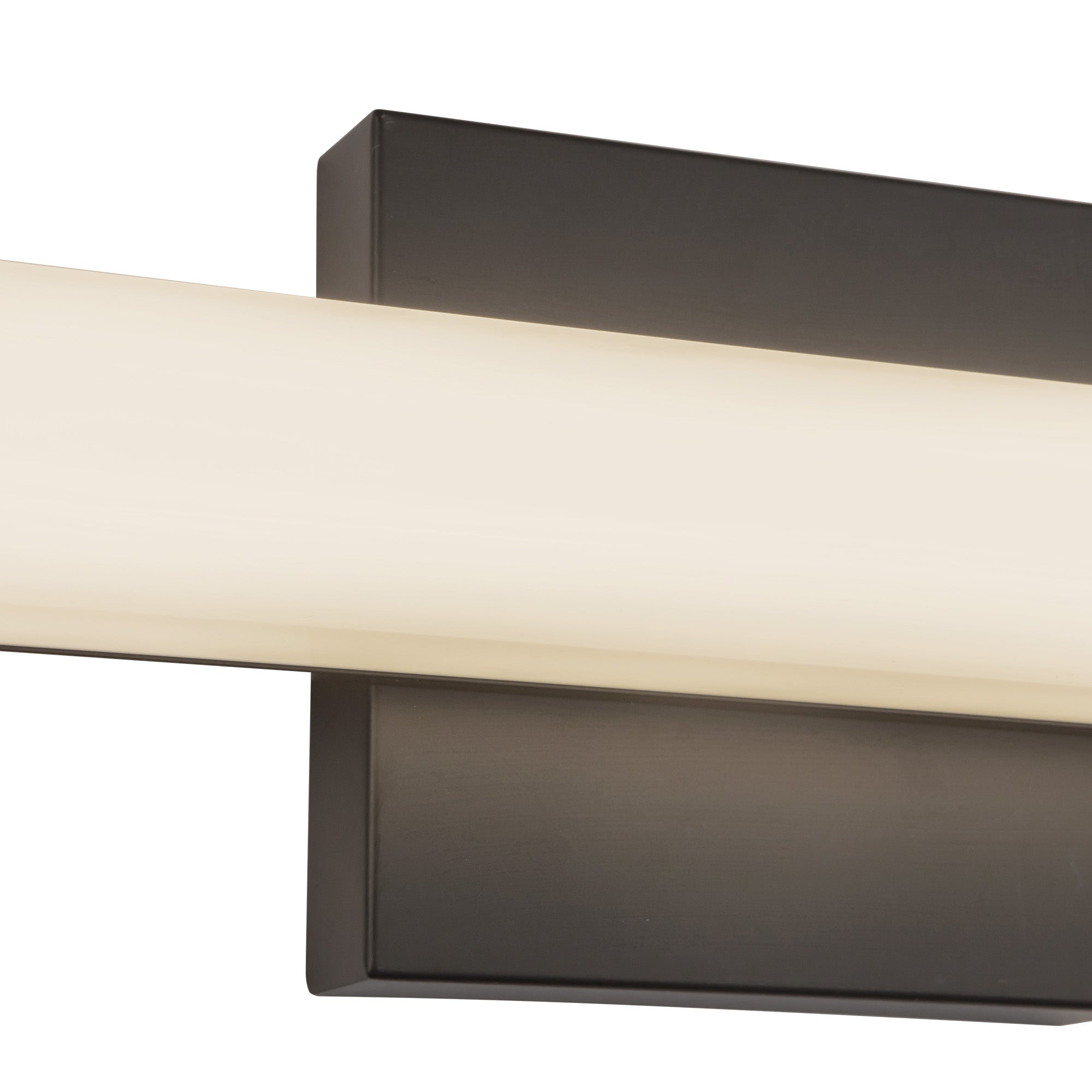 Geri 18-in Aluminum Steel Acrylic Wall Sconce