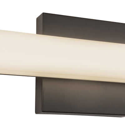 Geri 18-in Aluminum Steel Acrylic Wall Sconce