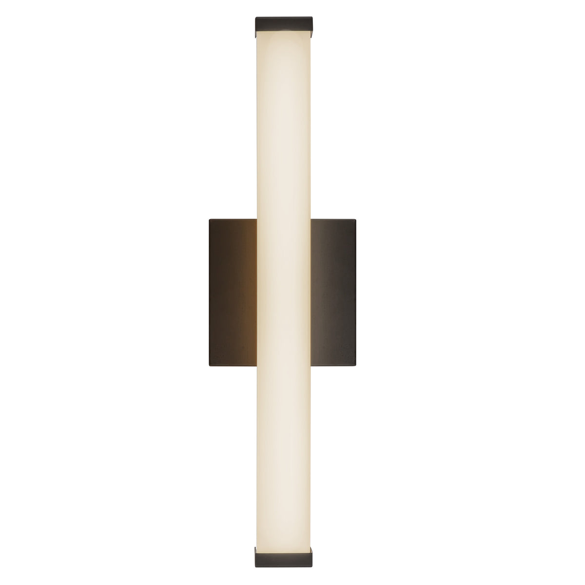 Geri 18-in Aluminum Steel Acrylic Wall Sconce